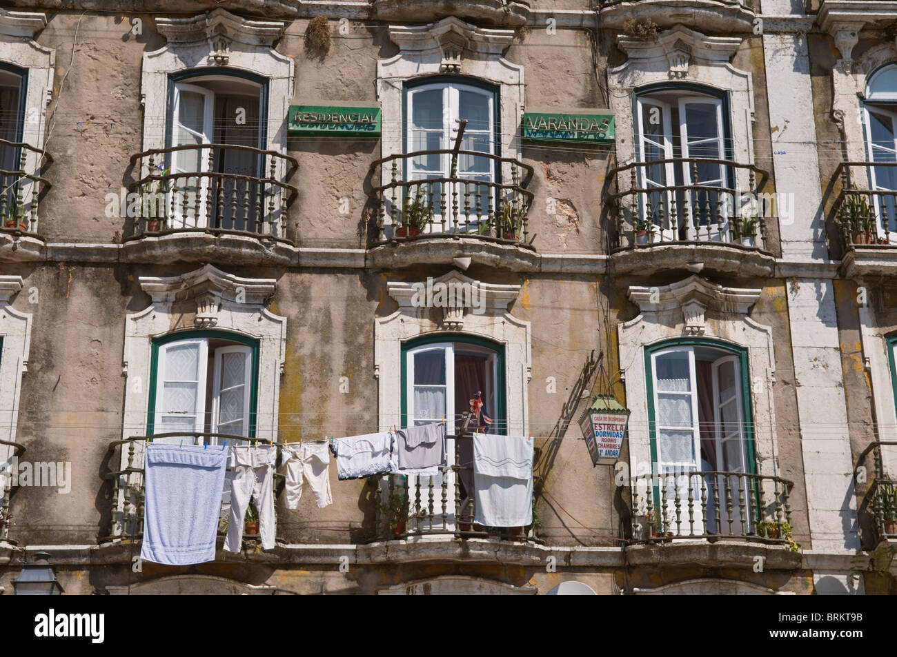 Old house facade Alfama Lisbon Portugal Stock Photo 31783623 Alamy