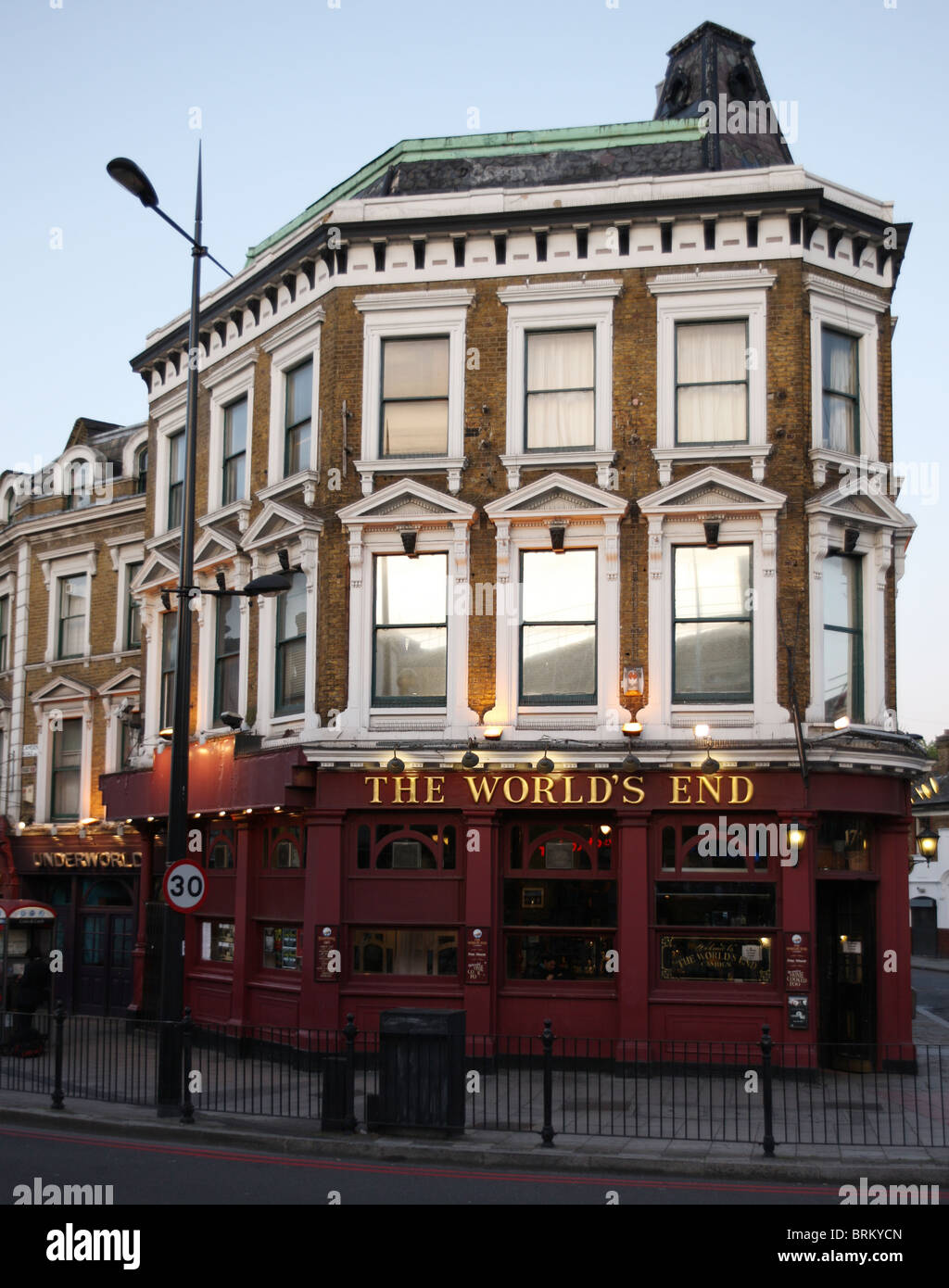  the world s end public house camden london uk stock photo alamy