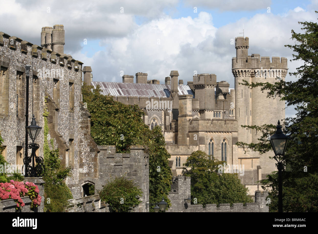 Arundel castle in West Sussex Stock Photo