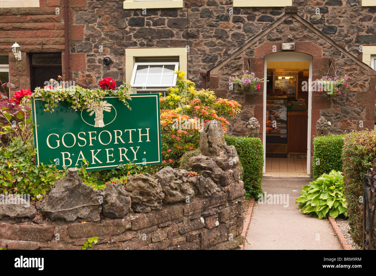 The Gosforth bakery in Gosforth , Cumbria , England , Great britain , Uk Stock Photo