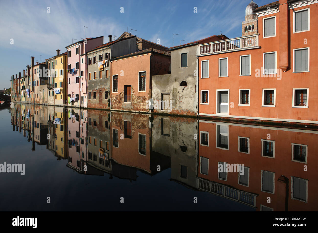 Chioggia, Vena canal, lagoon, Venice, Italy Stock Photo