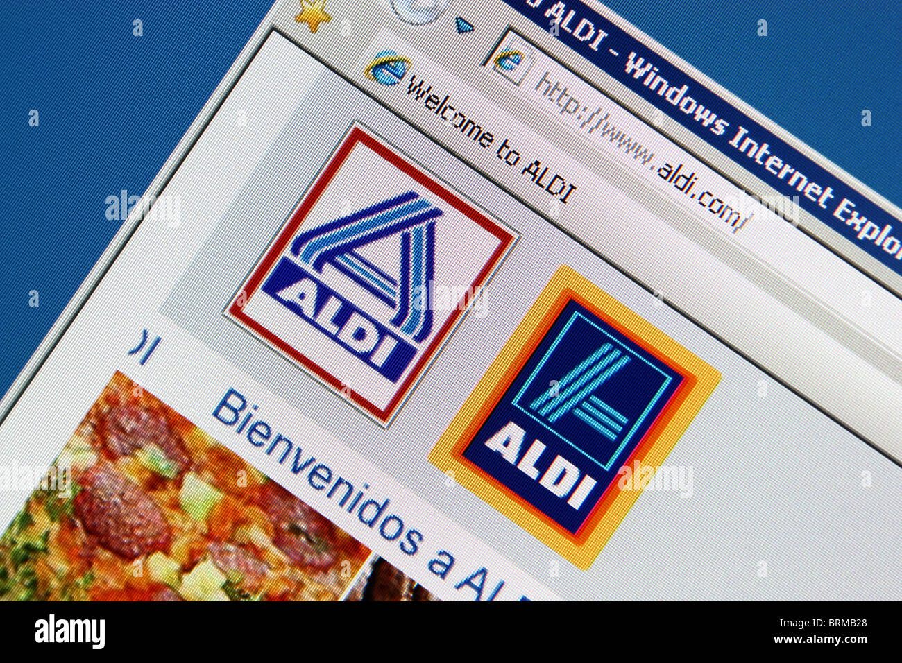 ALDI grocery shopping Stock Photo Alamy