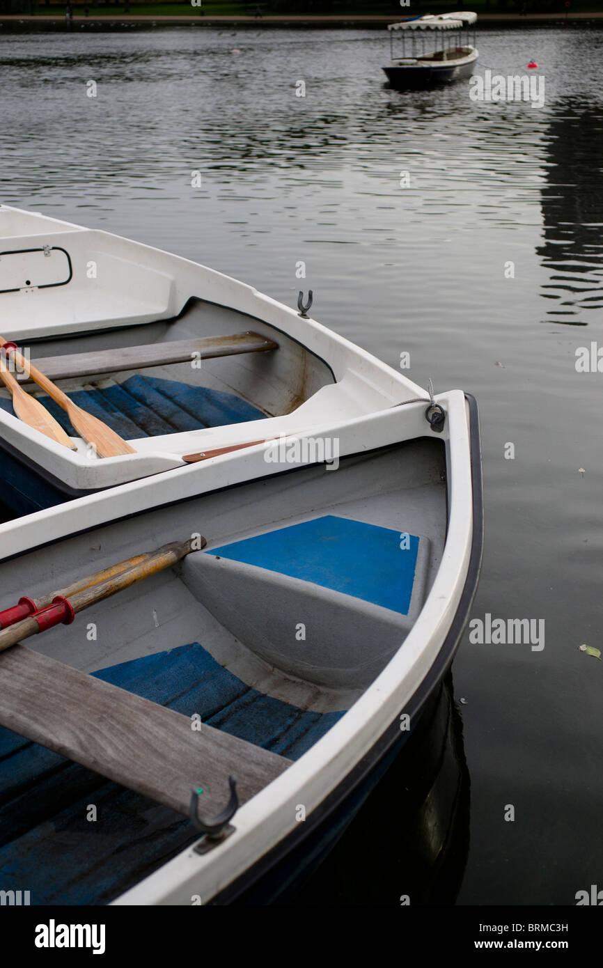 Rowing Boats on the Serpentine, London Stock Photo Alamy