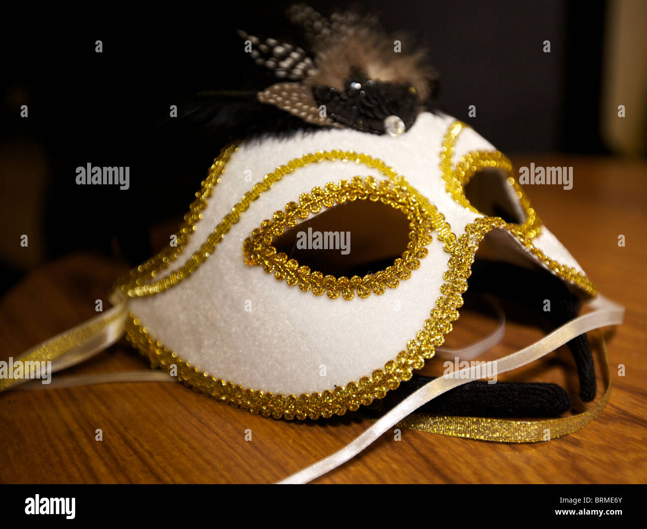 Mask taken at a masked ball Stock Photo Alamy