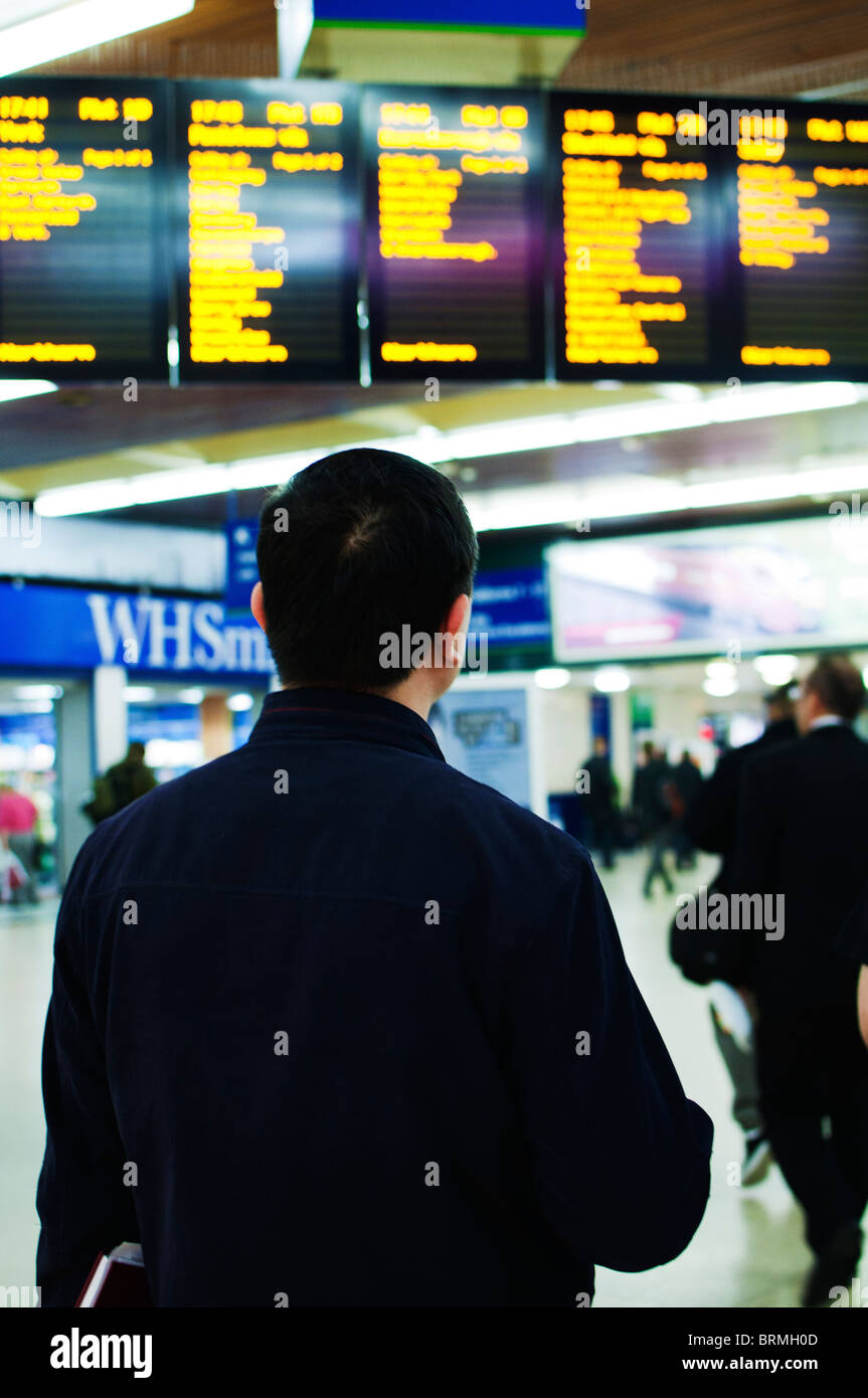 Leeds Train Station Stock Photo Alamy