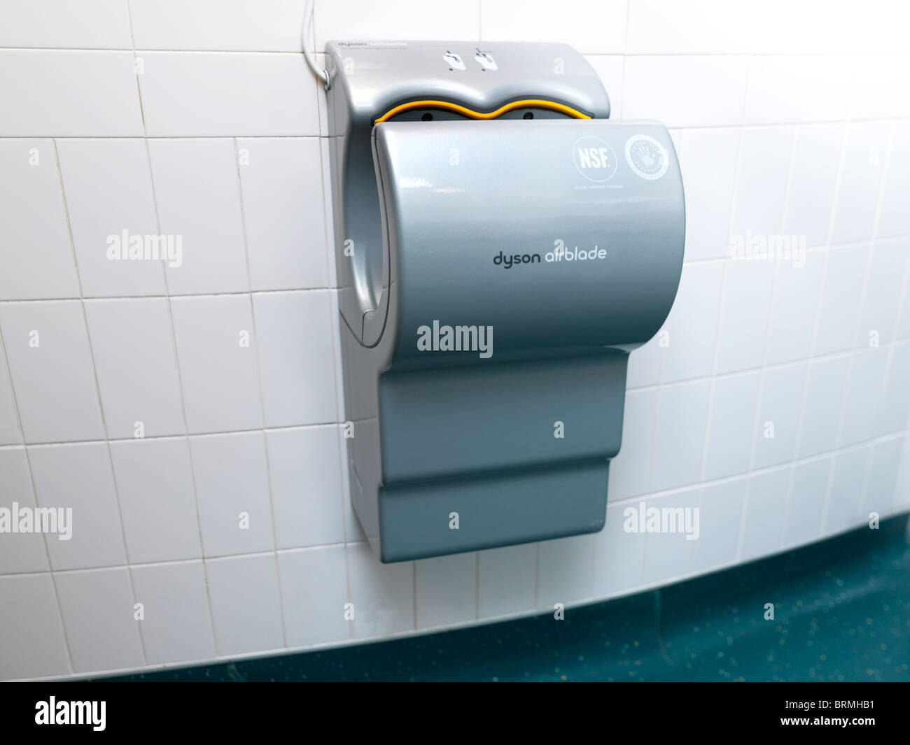 Dyson Airblade Hand Dryer Stock Photo Alamy