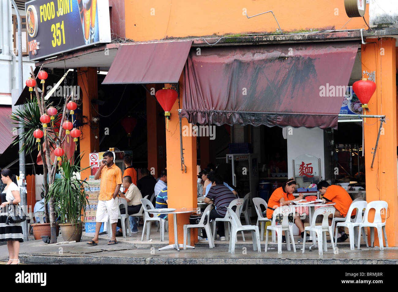 Singapore coffee shop hires stock photography and images Alamy
