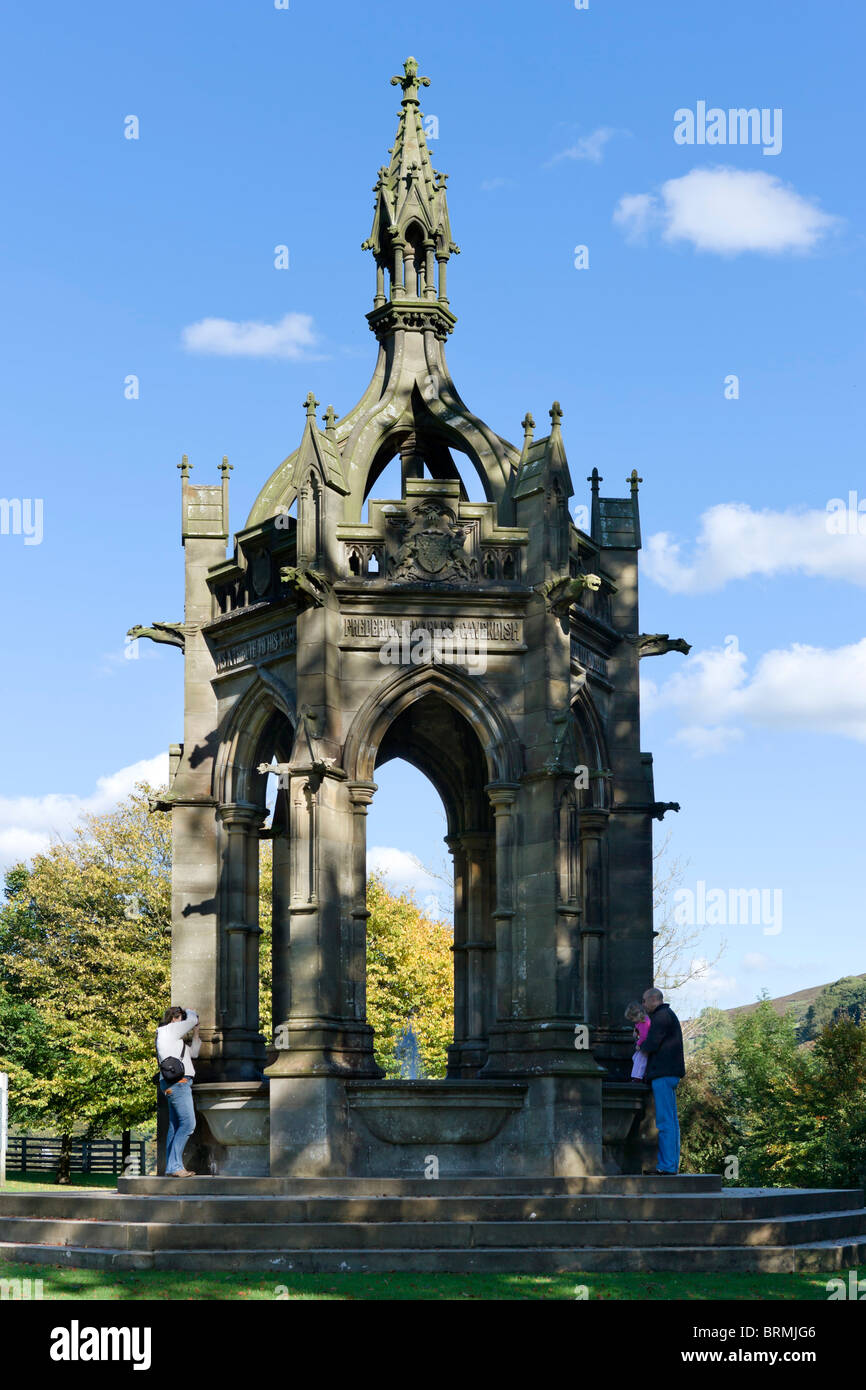 The Cavendish Memorial Fountain, Bolton Abbey, Wharfedale, Yorkshire Dales, North Yorkshire