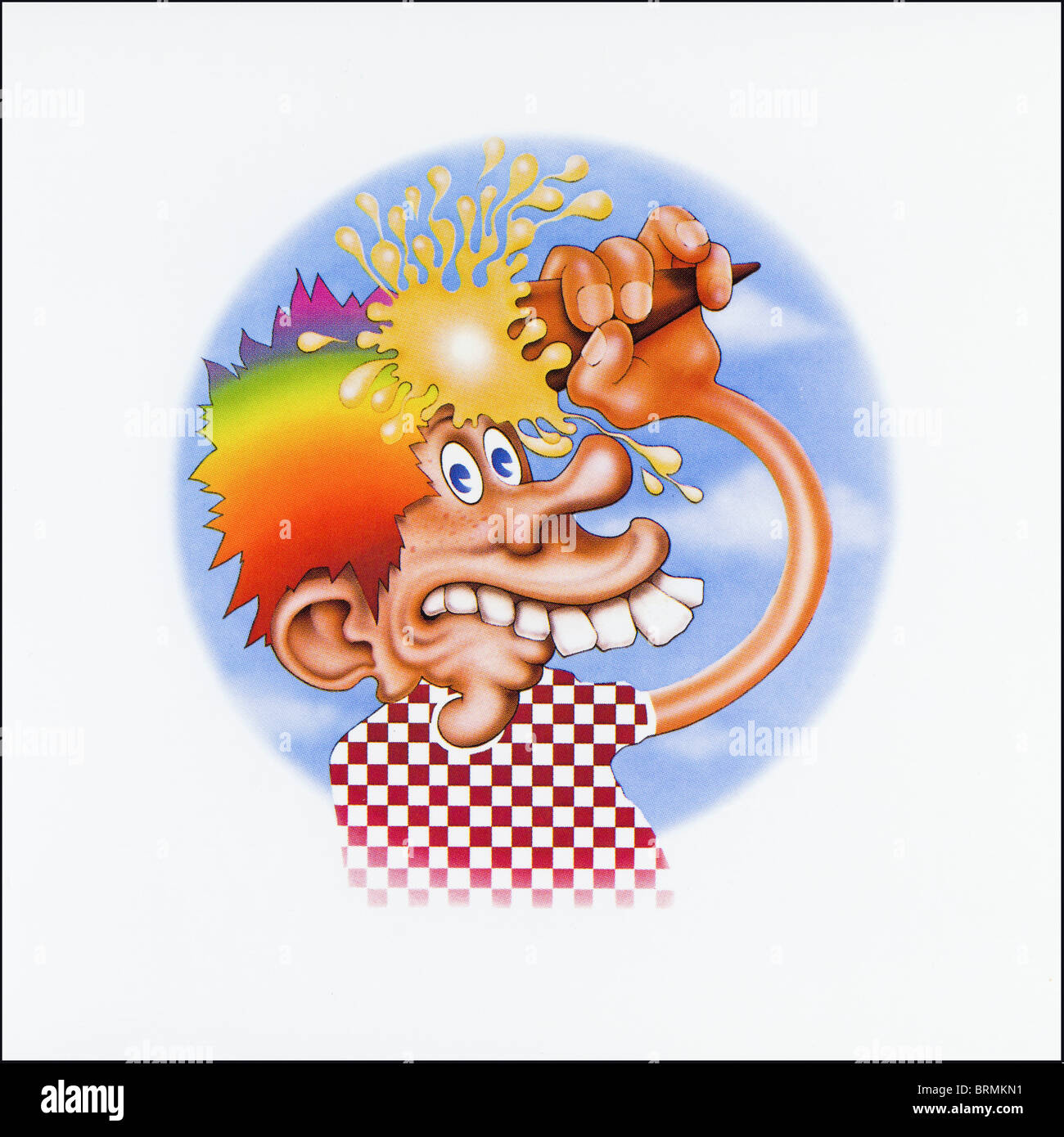 Album cover EUROPE '72 a live recording by the Grateful Dead released 1972 by Warner Bros. Records Stock Photo