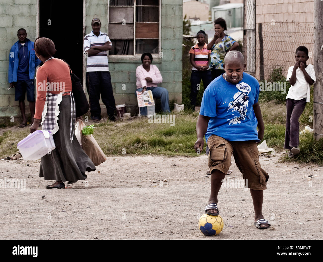Football township south africa hi-res stock photography and images - Alamy