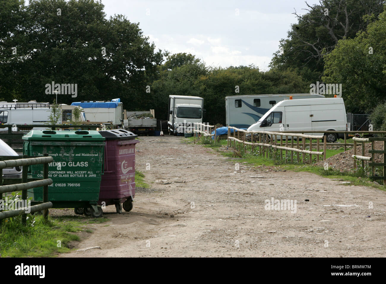 THE PICTURE POSTCARD VILLAGE OF WALTHAM ST LAWRENCE IN BERKSHIRE Stock