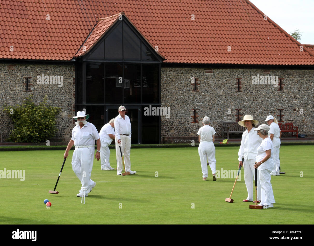 Croquet Field High Resolution Stock Photography and Images Alamy