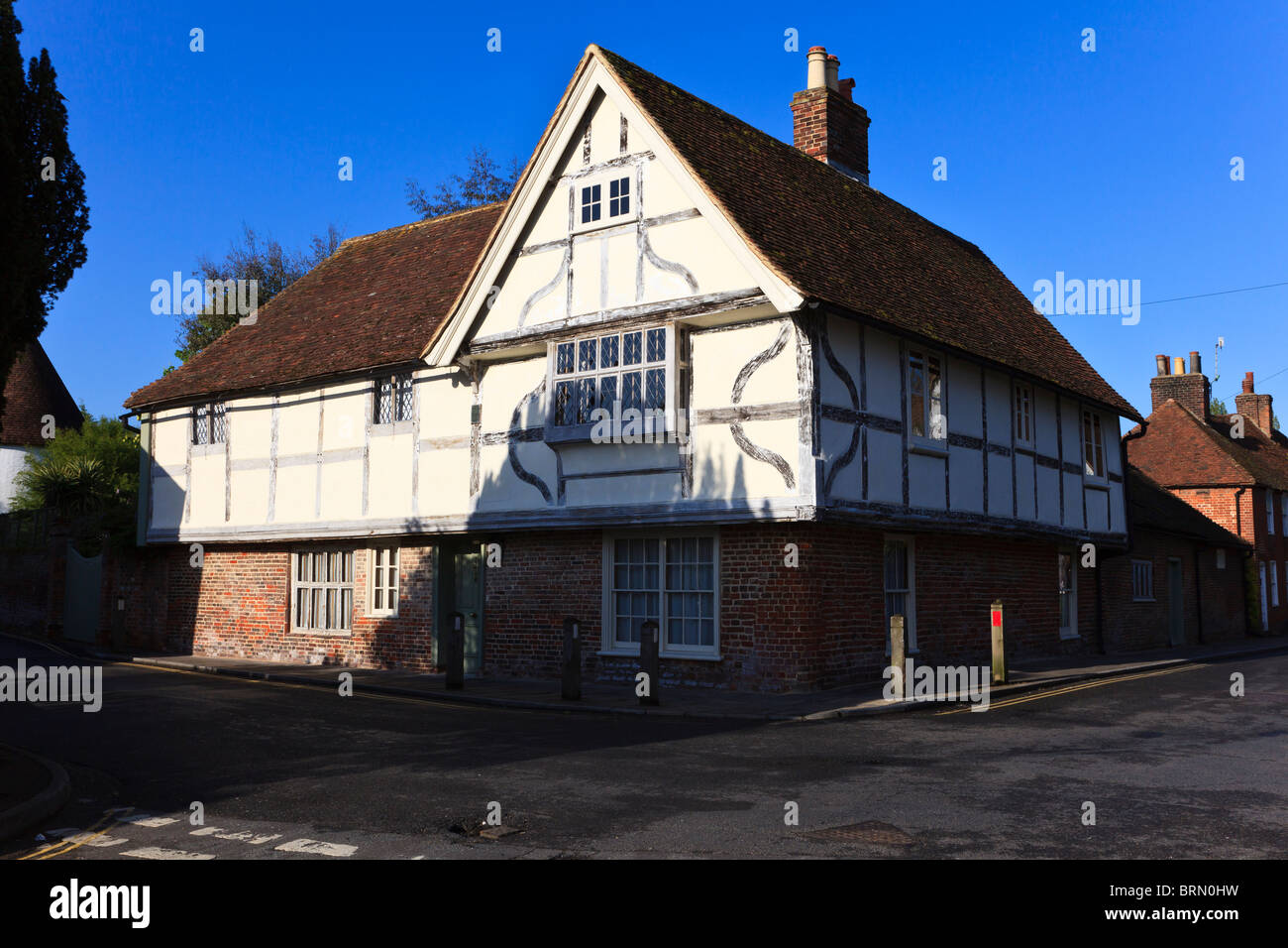Half timbered house in the desirable village of Fordwich, Kent, Near