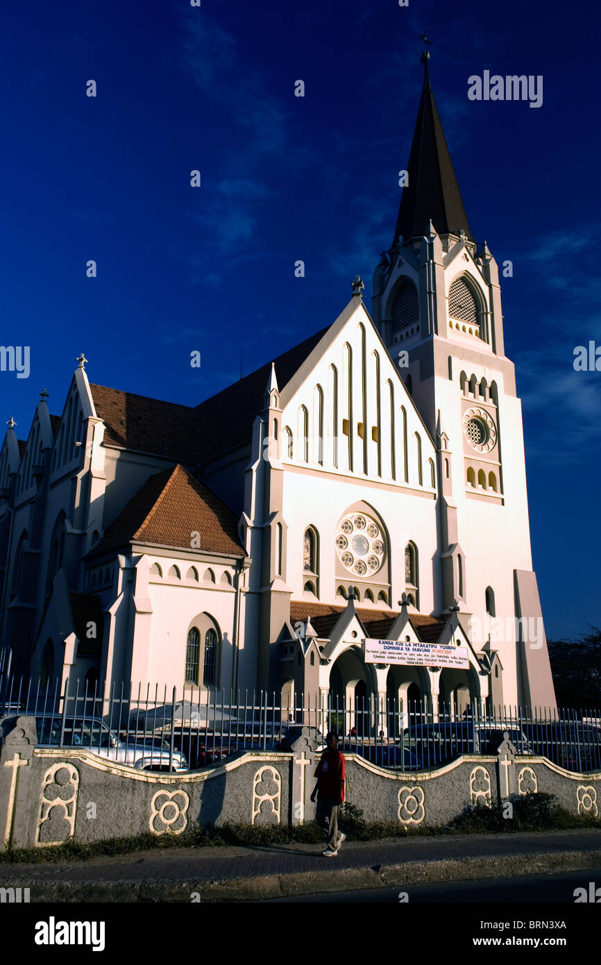 tanzania, dar es salaam, st josephs cathedral Stock Photo