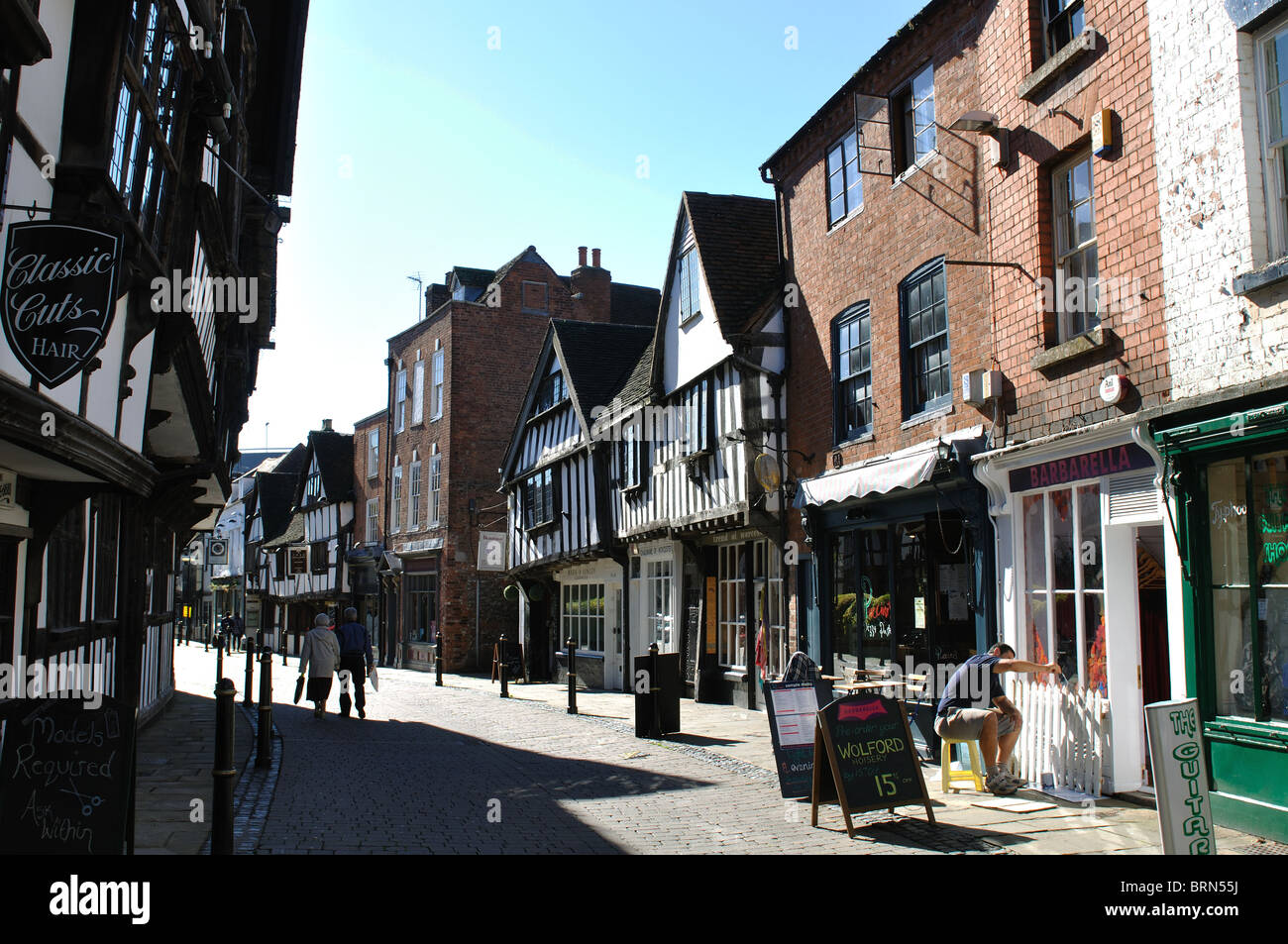 Friar Street, Worcester, Worcestershire, England, UK Stock Photo Alamy