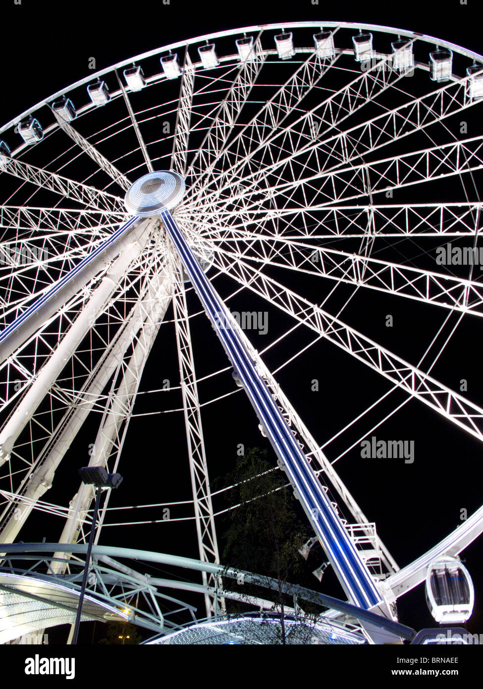 The Dublin Wheel at the 02 Arena, Dublin Docklands, Ireland Stock Photo Alamy