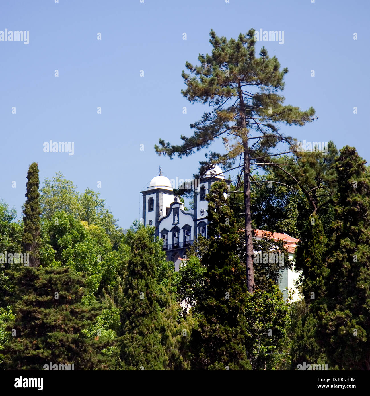 Nossa Senhora do Monte Monte Madeira Stock Photo Alamy