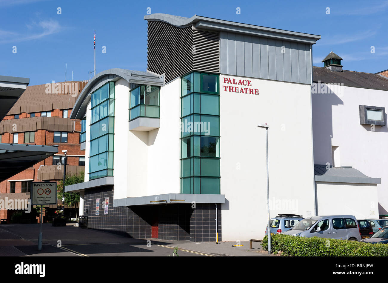 The Palace Theatre Redditch Worcestershire England UK Stock Photo