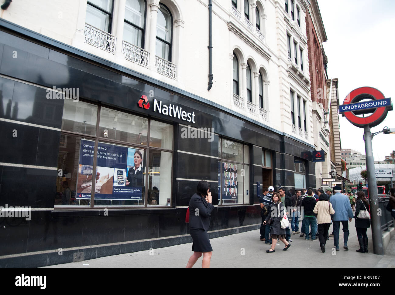 Natwest branch in London, UK Stock Photo