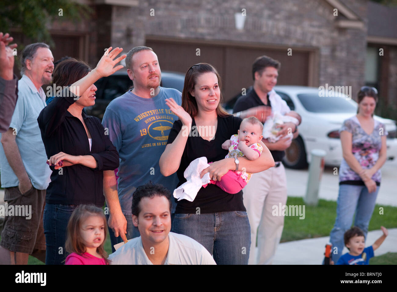 Austin neighbors gather during National Night Out, a national anti