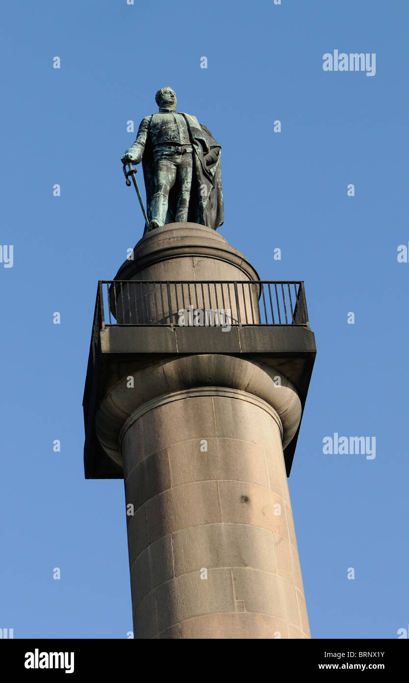 The Duke of York Column. A monument to Prince Frederick, Duke of York,  'The Grand Old Duke of York'. Stock Photo