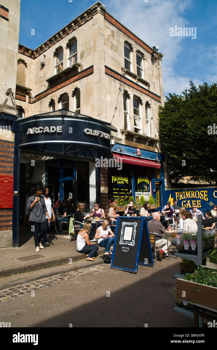 dh Clifton Arcade CLIFTON VILLAGE BRISTOL Outdoor cafe Victorian