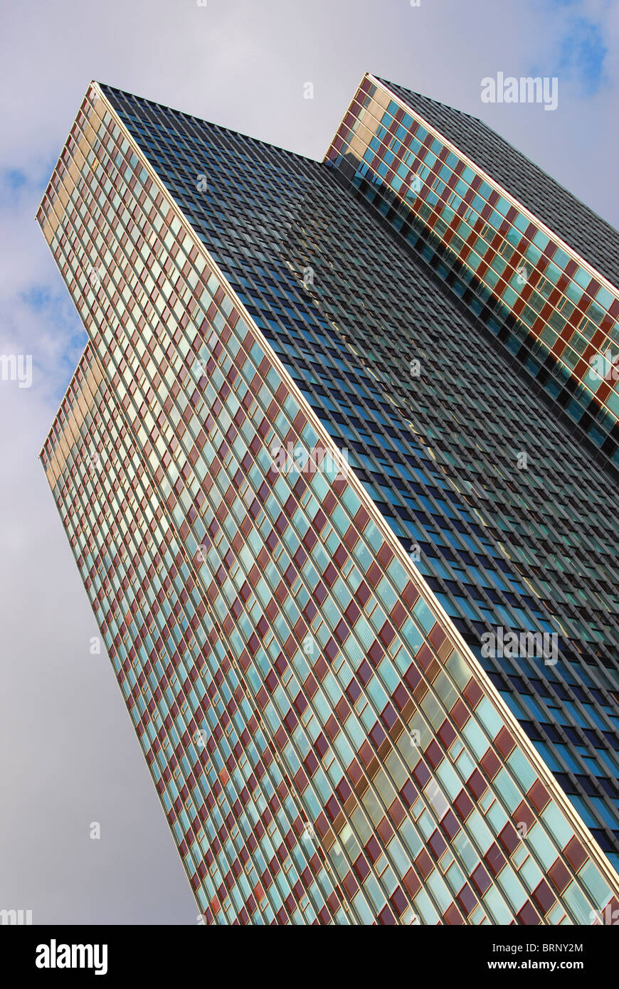 Skyscraper office tower block Stock Photo - Alamy