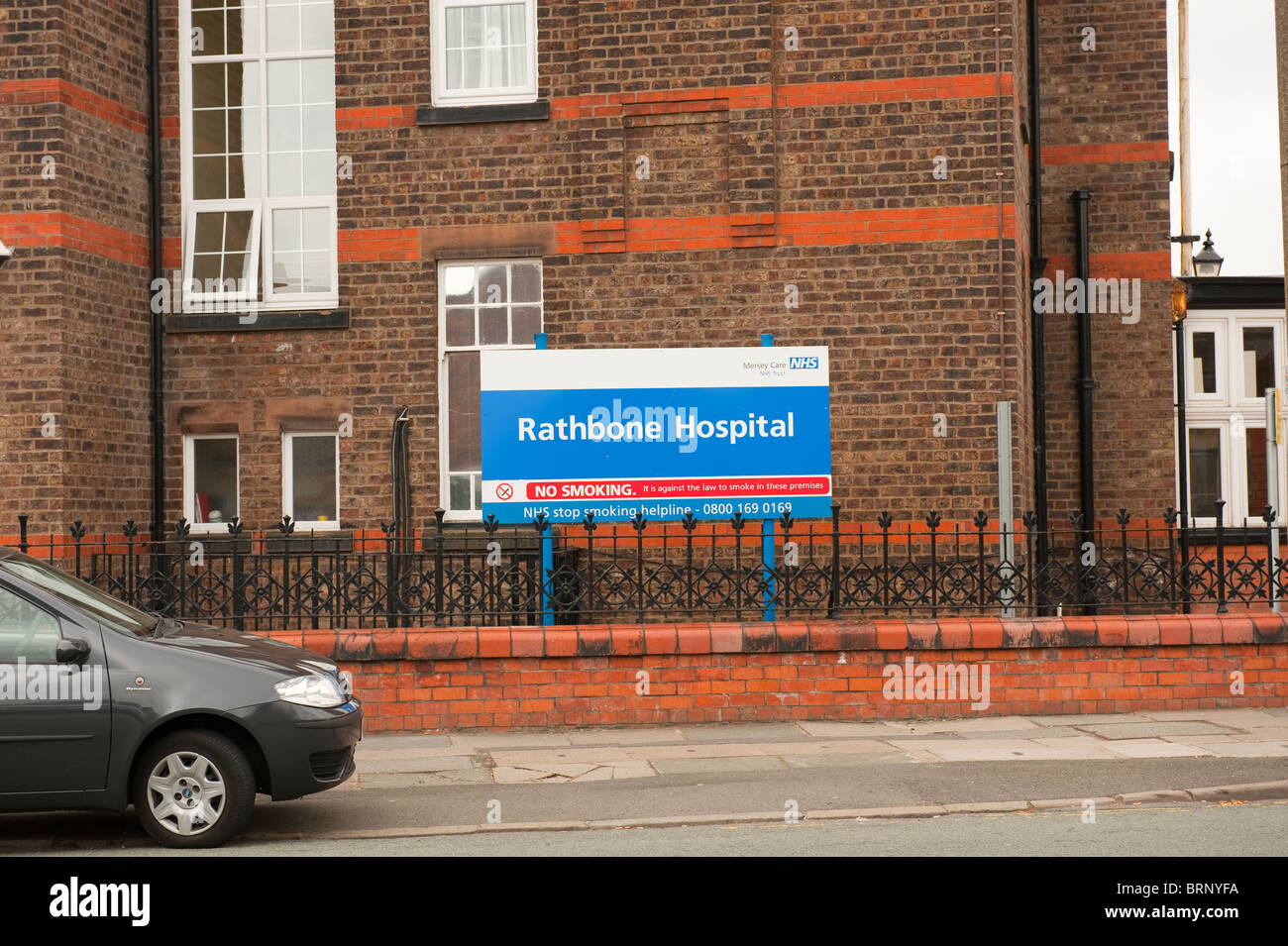Rathbone secure Psychiatric Hospital Liverpool UK Stock Photo