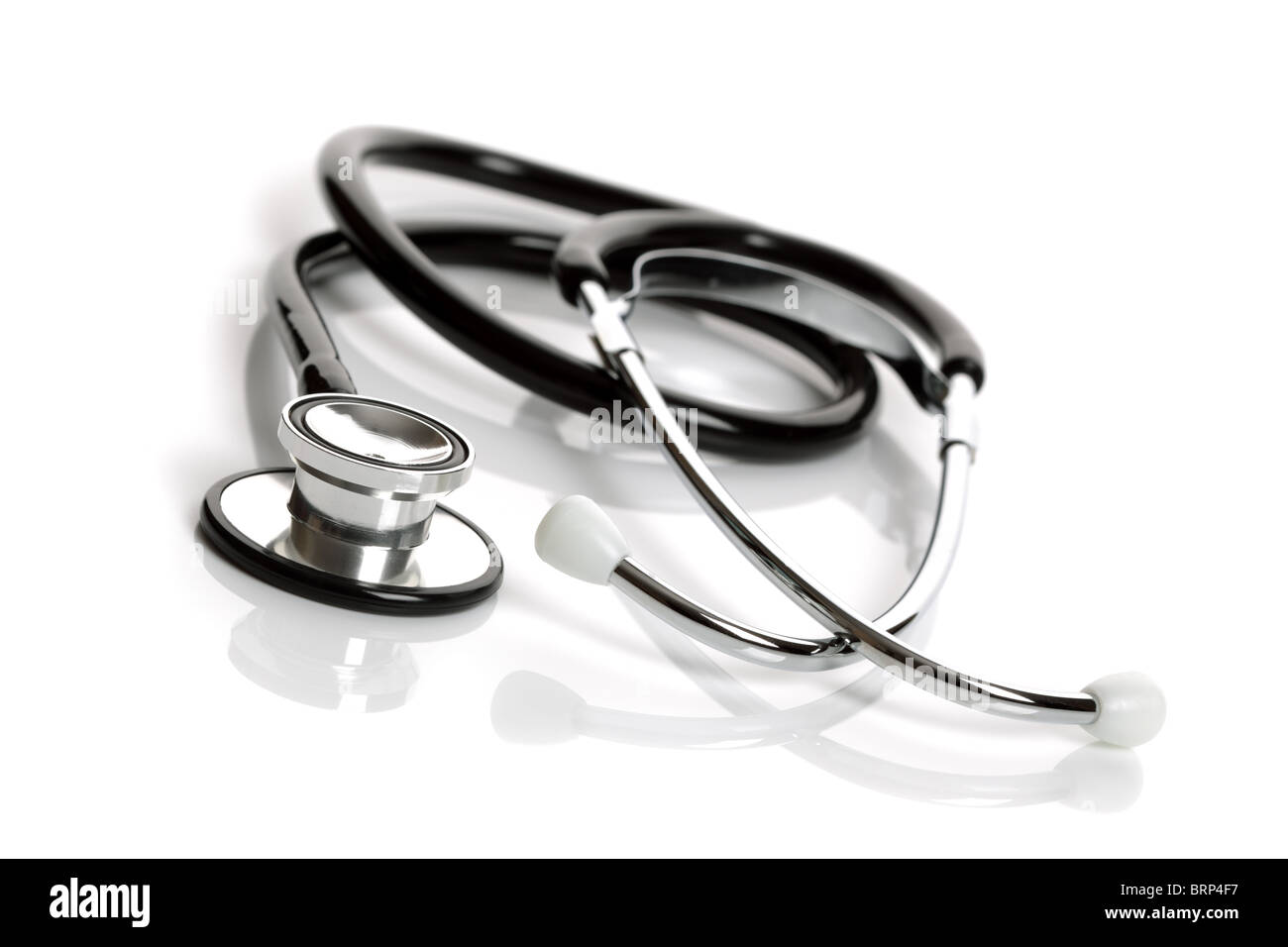 Stethoscope isolated on white background Stock Photo