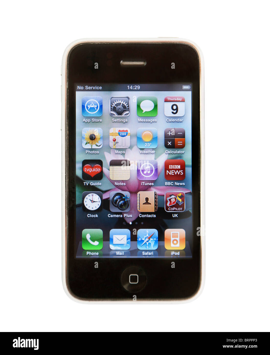 Apple iPhone mobile phone Stock Photo