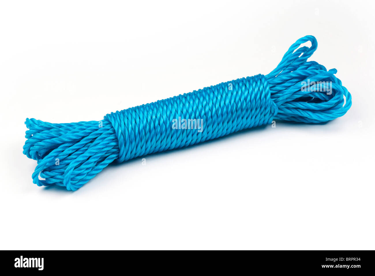 Blue polypropylene rope hi-res stock photography and images - Alamy