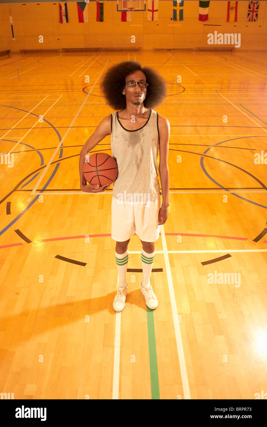 Black basketball player Stock Photo Alamy