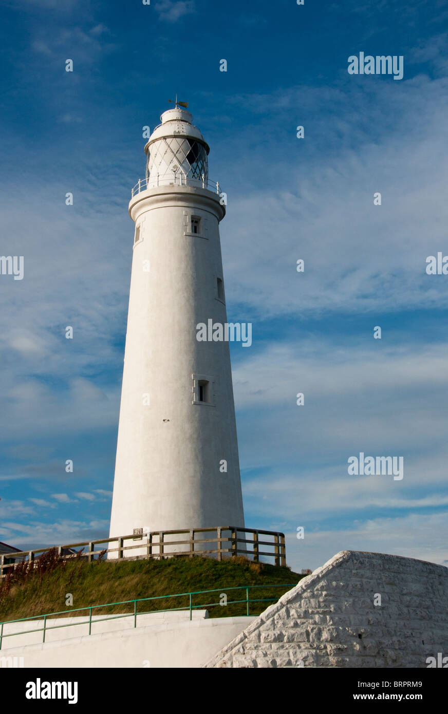 Saint Marys Lighthouse Whitley Bay UK Stock Photo Alamy