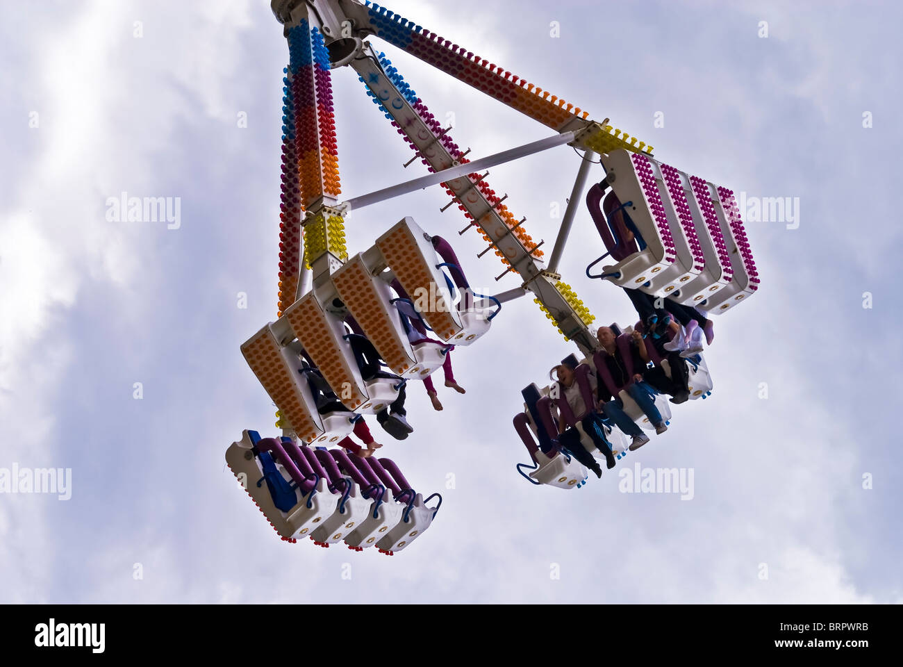 Fairground thrill ride hi-res stock photography and images - Alamy