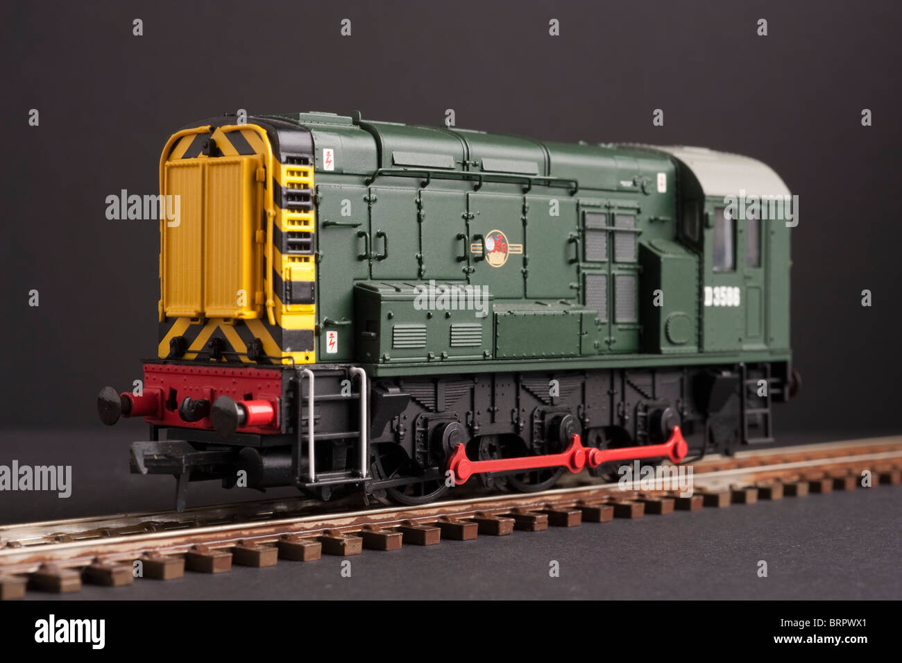 Class 08 Diesel Locomotive, BR Green Livery Stock Photo - Alamy