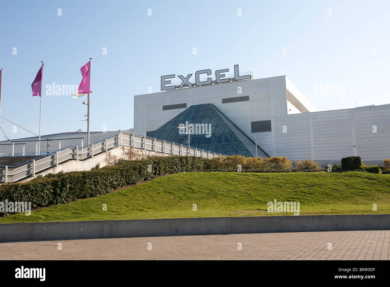 ExCel London International exhibition and Convention Centre Venue East London. Photo:Jeff Gilbert Stock Photo