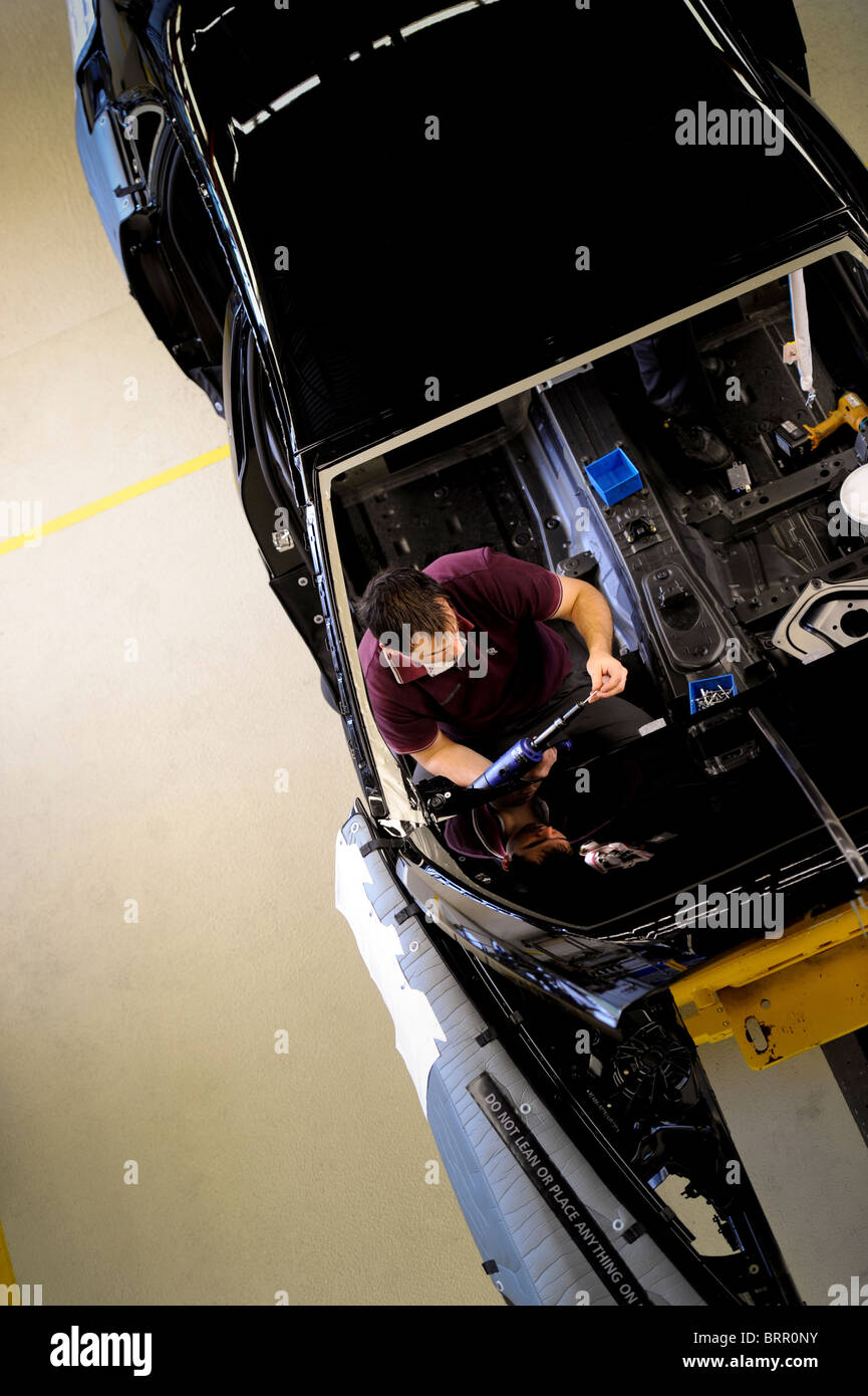 Rolls Royce motor car manufacturing plant near Chichester UK Stock