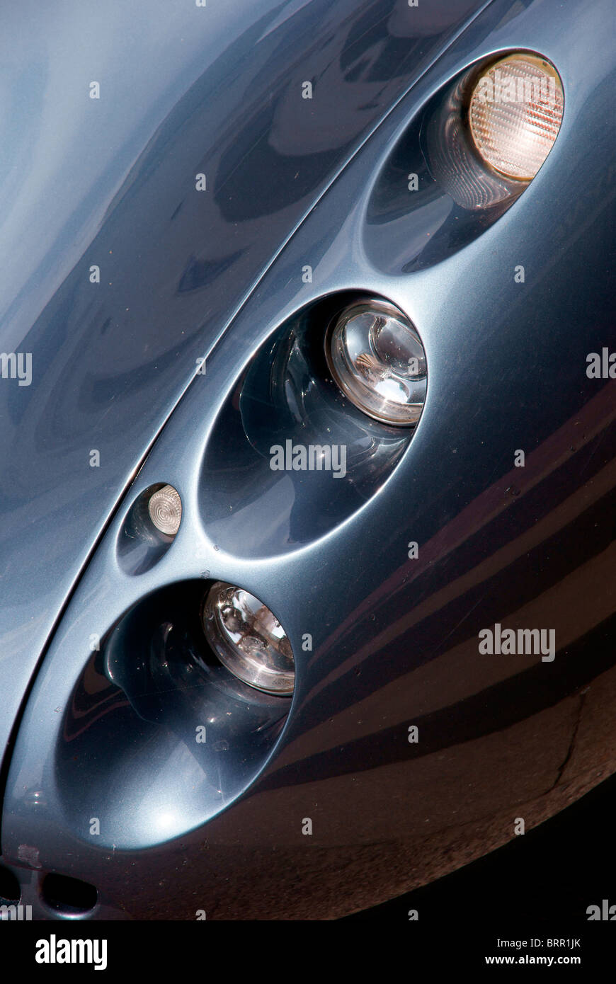 TVR Tuscan S headlight cluster Stock Photo