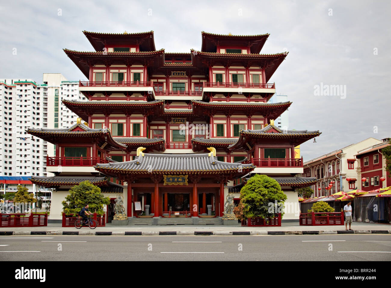 Buddah Tooth Relic Temple, Singapore Stock Photo