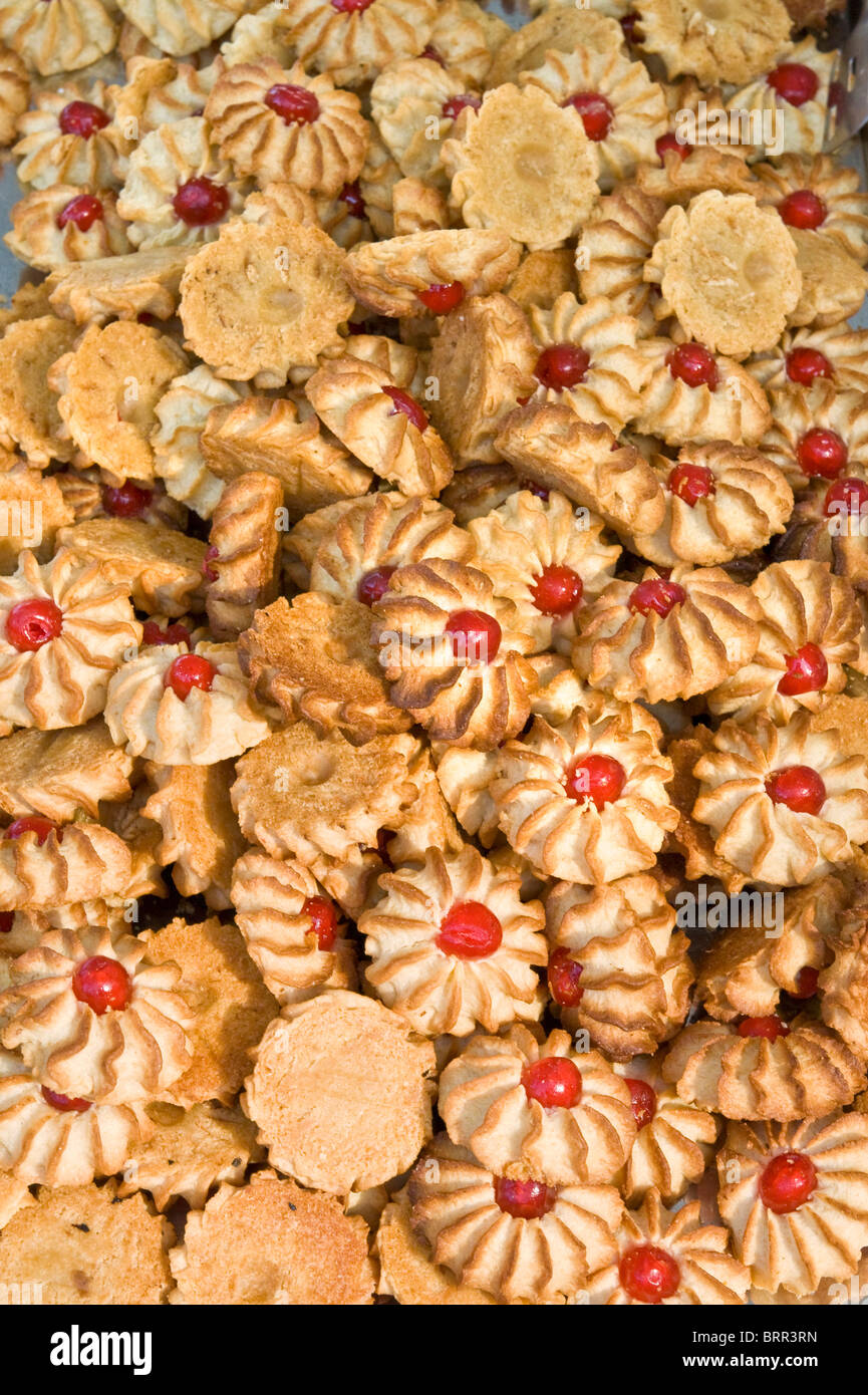 Closeup of traditional Italian biscuits Stock Photo Alamy