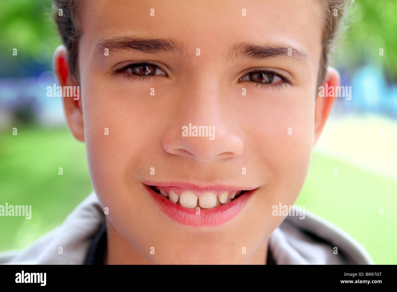 Close Up Of Boy White Hair Teen Stock Photos Close Up Of Boy