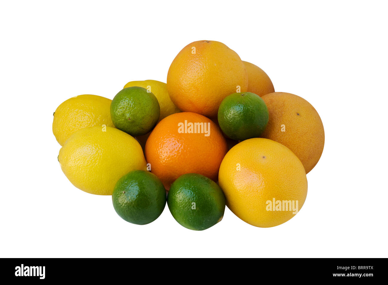oranges,lemons and lime Stock Photo