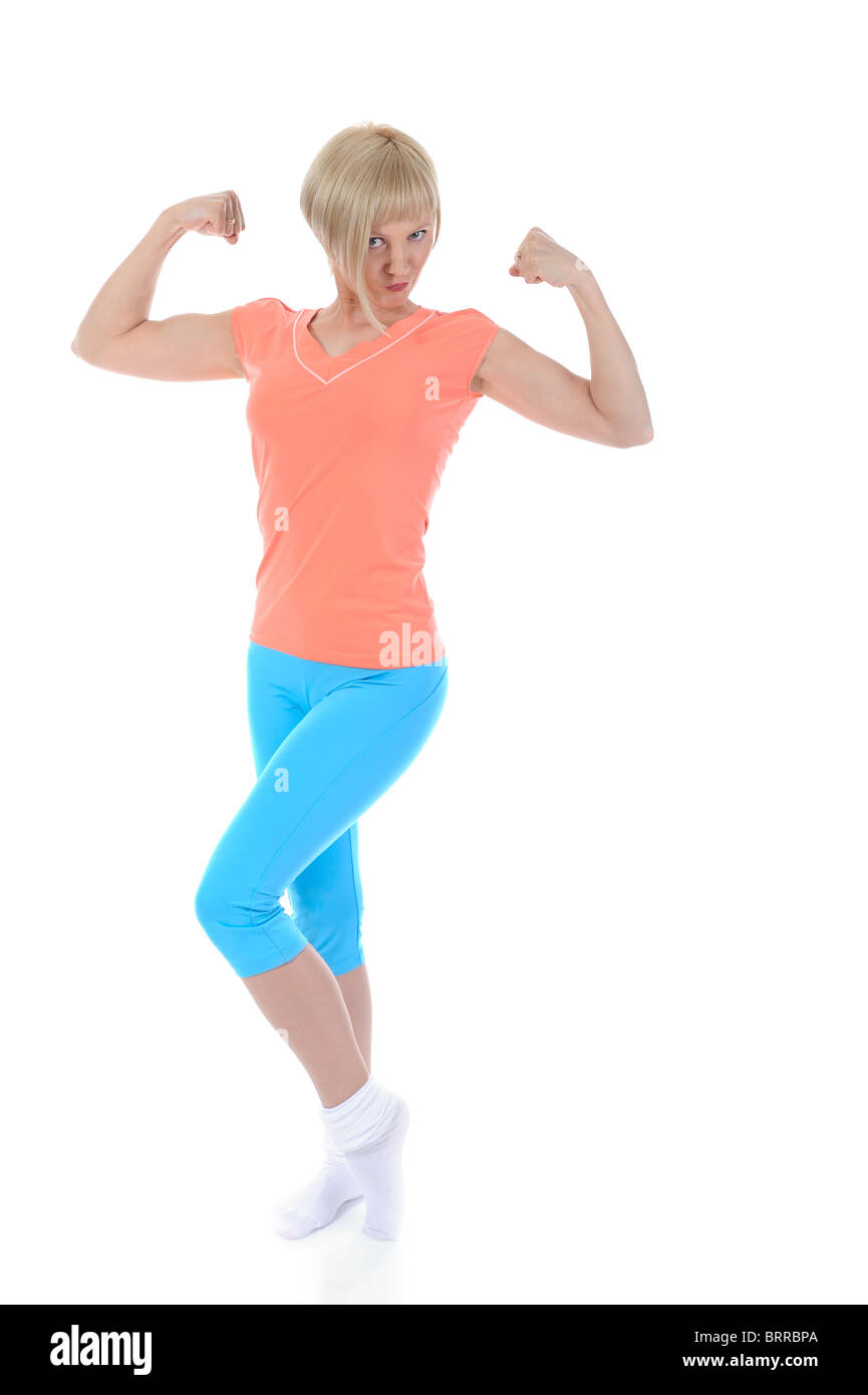 Young athletic girl Stock Photo - Alamy