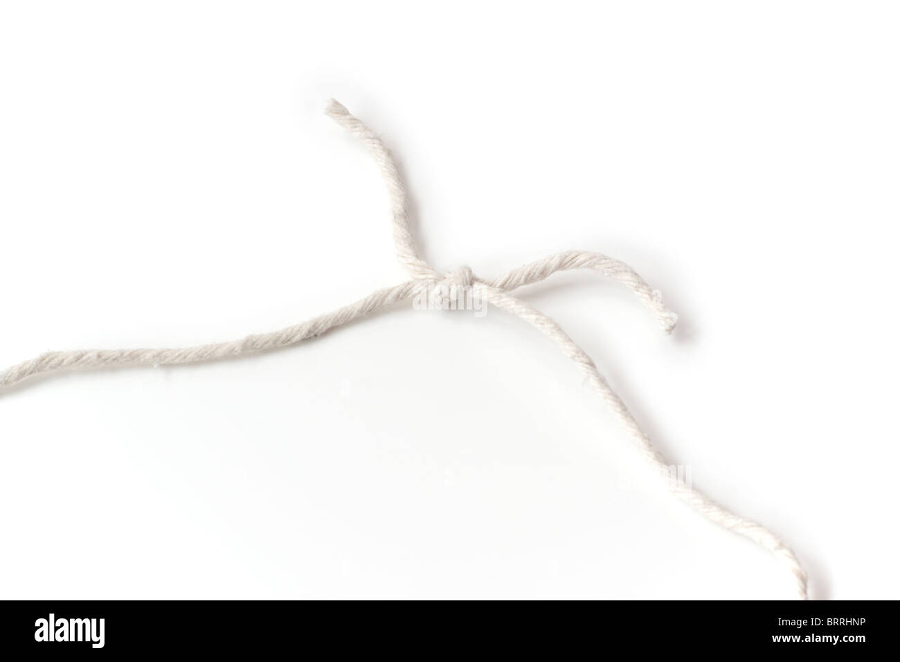 A piece of string Stock Photo