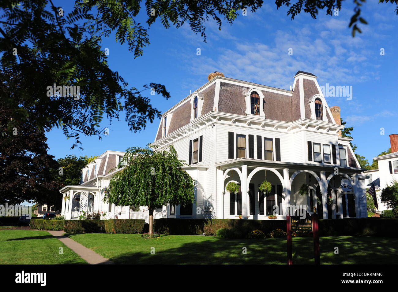 USA New York NY Canandaigua Finger Lakes B and B Inn on the Main