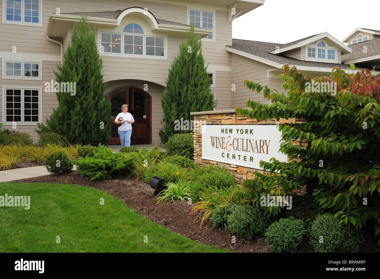 USA New York Canandaigua NY Finger Lakes Region New York Wine and Culinary Center Stock Photo