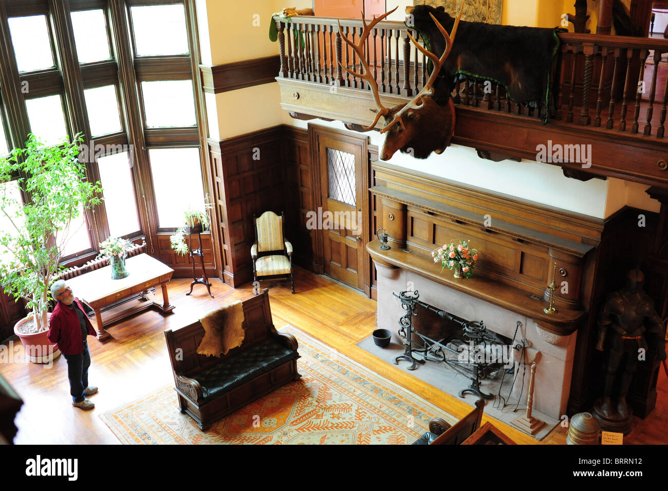 USA New York NY State Canandaigua Sonneberg Gardens and Thompson Estate