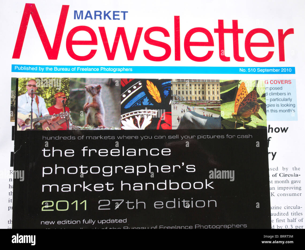 The Bureau of Freelance Photographers market handbook and newsletter