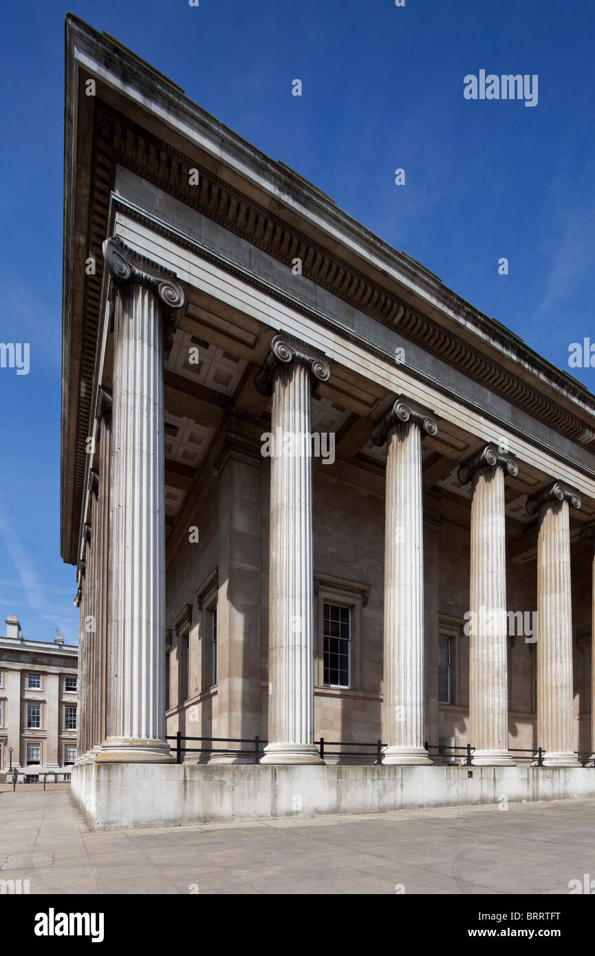 British Museum, side wing, Great Russell Street, London, England, UK Stock Photo