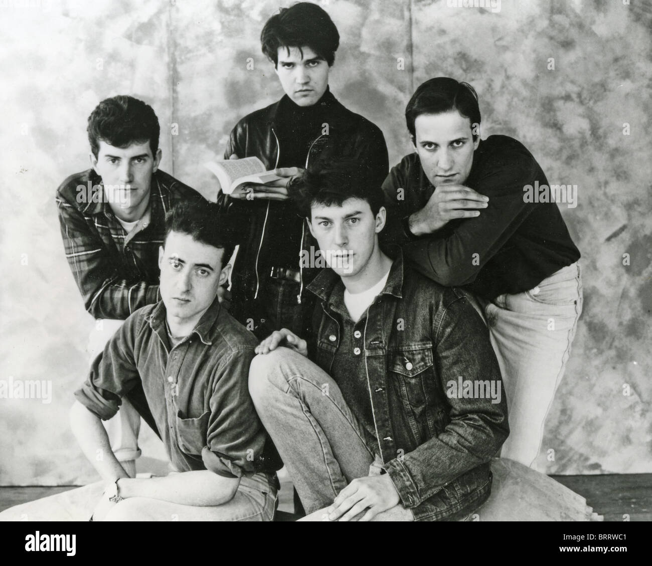LLOYD COLE AND THE COMMOTIONS  Promotional photo of UK pop group Stock Photo